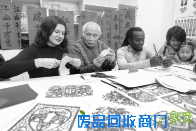 留学生体验“中国年”