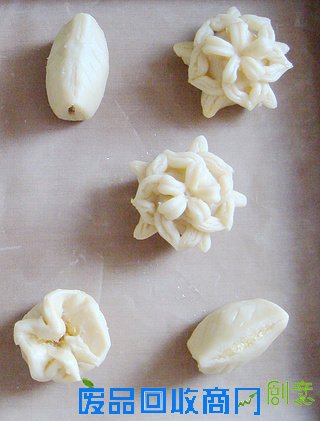 花样酥皮（海棠酥，花篮酥，包包酥）的做法步骤：47