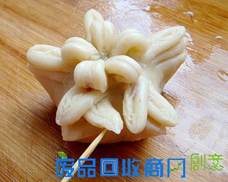 花样酥皮（海棠酥，花篮酥，包包酥）的做法步骤：35