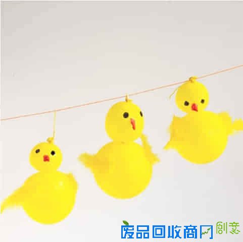 春天DIY小鸟气球花环让孩子的房间充满可爱