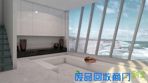 悬崖壁上的度假小屋 你敢住吗?