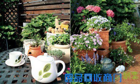 不要遗漏了桌面的装饰力量，小盆栽加上园艺摆设，一样可以衍生无限的花园乐趣。