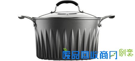  可提高燃气使用效率的多棱锅