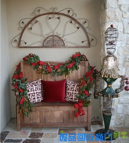 圣诞节家居装饰这么玩儿