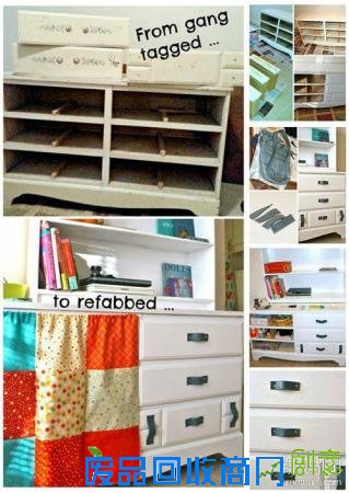 30个DIY改造 “旧”家具都是“潜力股”