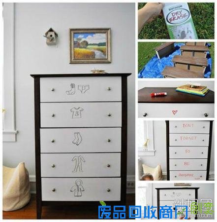 30个DIY改造 “旧”家具都是“潜力股”