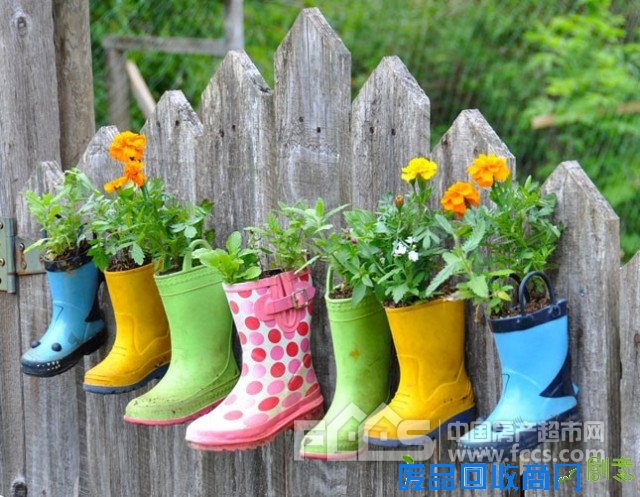 20个DIY妙招 教你利用废旧品打造出创意小花园