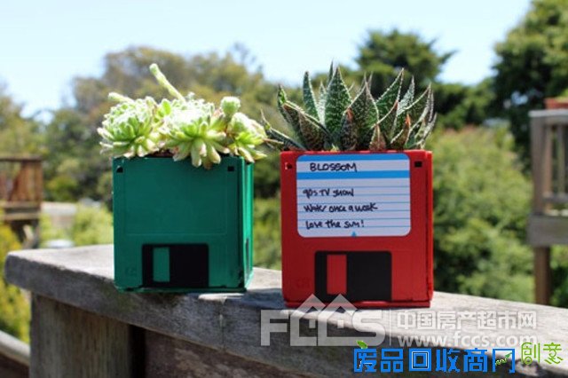 20个DIY妙招 教你利用废旧品打造出创意小花园