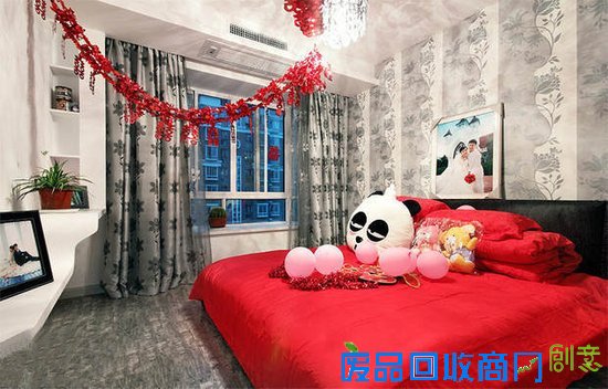 婚房卧室创意装修