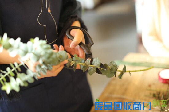 小院教你制作圣诞花环