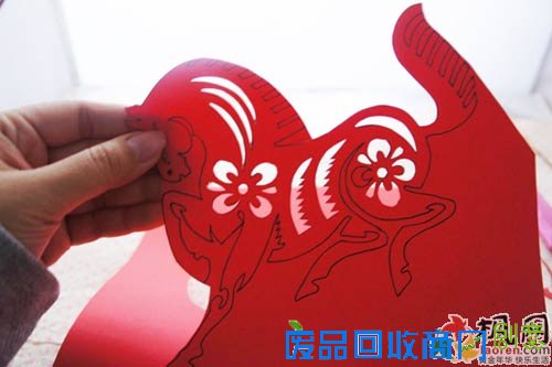 窗花剪纸图案大全：窗花剪纸教程 窗花剪纸步骤图解