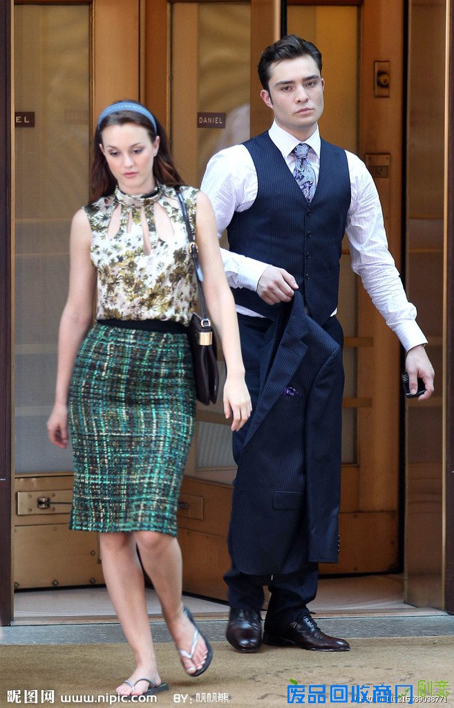 绯闻少女剧照 布莱尔与查克摄影图_绯闻少女