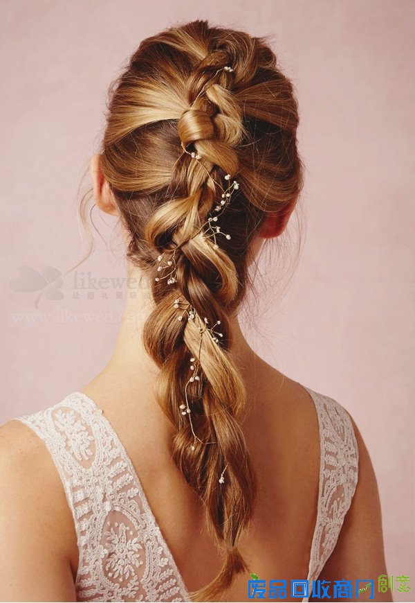 浪漫波希米亚风编发，不经意的自然美！