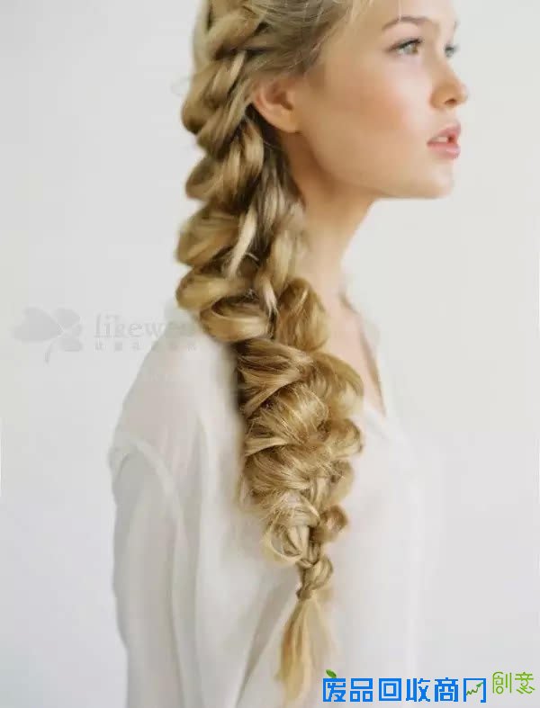 浪漫波希米亚风编发，不经意的自然美！