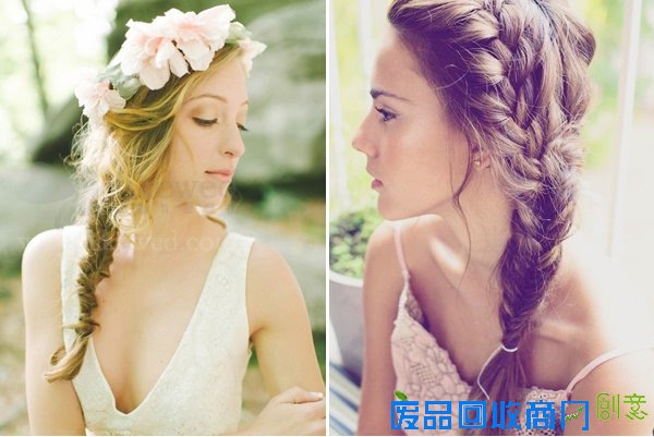 浪漫波希米亚风编发，不经意的自然美！