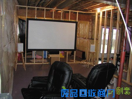 从装修开始 国外网友教你DIY家庭影院 