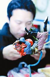 面塑“再现”非物质文化遗产(图)