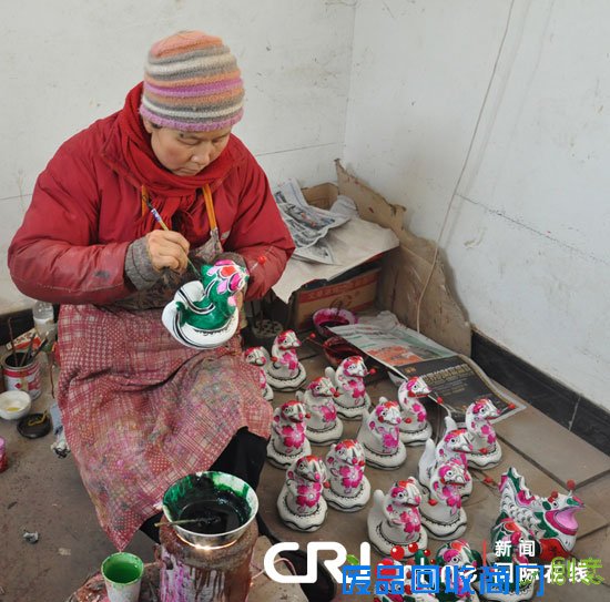 文化中国：民族特色浓郁的陕西凤翔彩绘泥塑