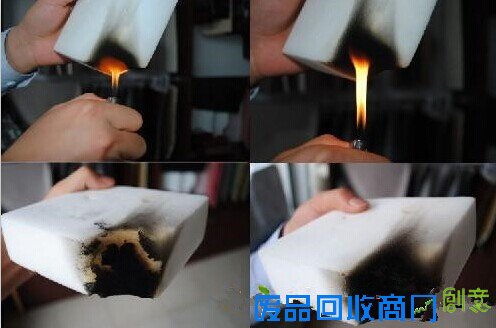 美标防火海绵阻燃性测试图