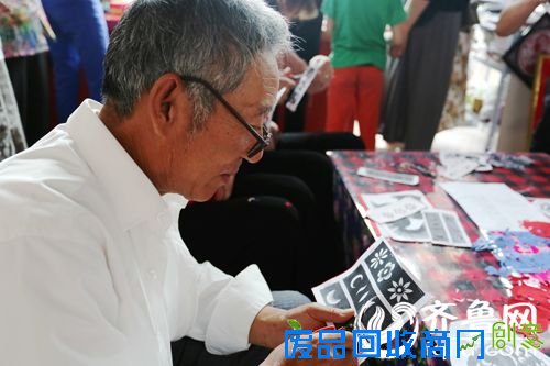 日照剪纸传承人：耗时年余剪出14米《清明上河图》