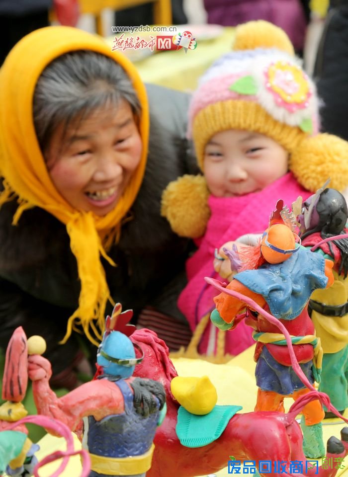 千件面塑作品汇聚南张村庙会 成井陉名片(图)