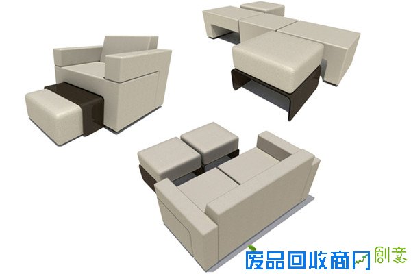 动态插槽组合式沙发（二）