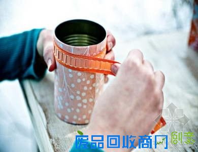 教你DIY好看的花卉纸包装瓶子 教你DIY好看的花卉纸包装瓶子