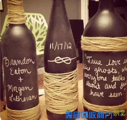 【创意DIY】喝完酒，酒瓶的使命才刚刚开始！