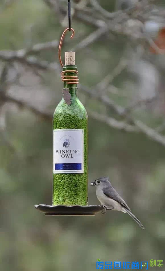 【创意DIY】喝完酒，酒瓶的使命才刚刚开始！