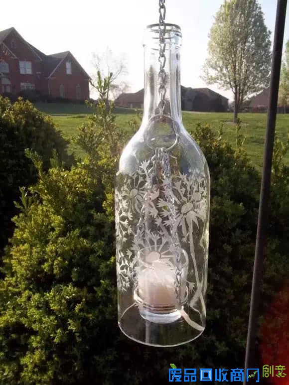 【创意DIY】喝完酒，酒瓶的使命才刚刚开始！