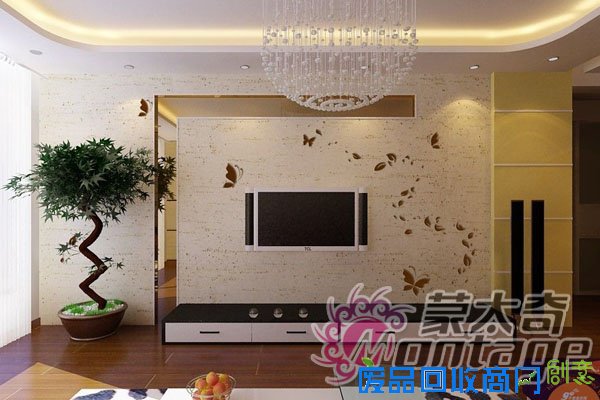 蒙太奇硅藻泥背景墙