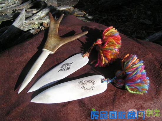 用驯鹿角为自己手造一件拉普兰配饰
