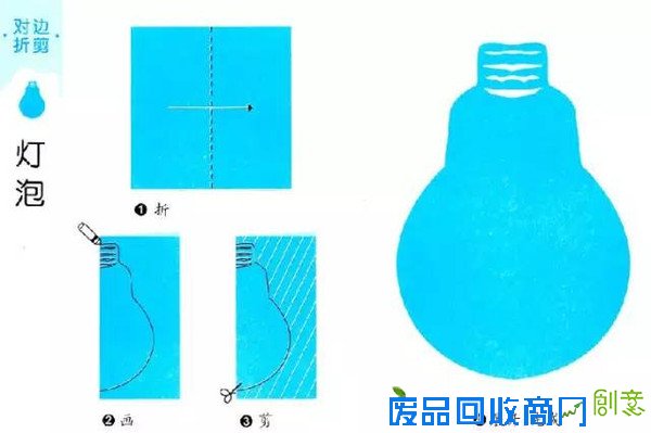 【亲子游戏】超有趣的儿童对称剪纸(1)对边折剪