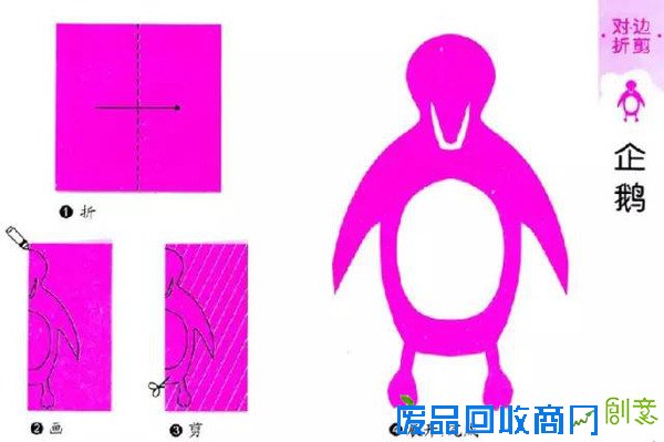 【亲子游戏】超有趣的儿童对称剪纸(1)对边折剪