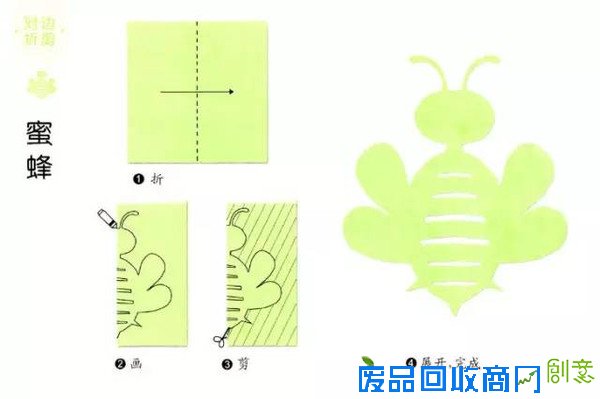 【亲子游戏】超有趣的儿童对称剪纸(1)对边折剪