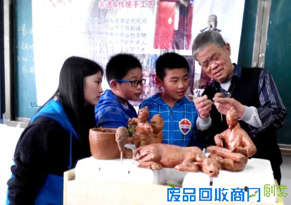 关注非物质文化遗产：“淮北泥塑”进校园