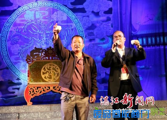 5-村干部致辞IMG_3997 吴川霞球村举办状元文化书画泥塑展庆赏元宵