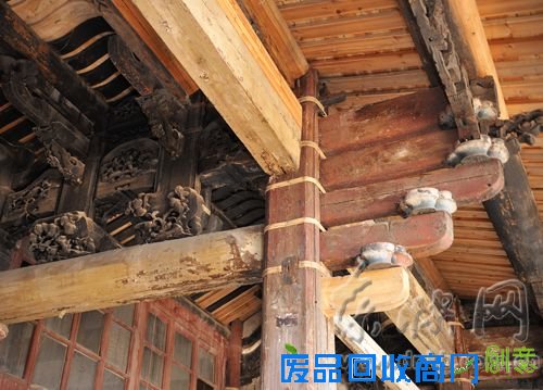 福州商务总会旧址：木料抛光纯手工 竹钉几百年不腐