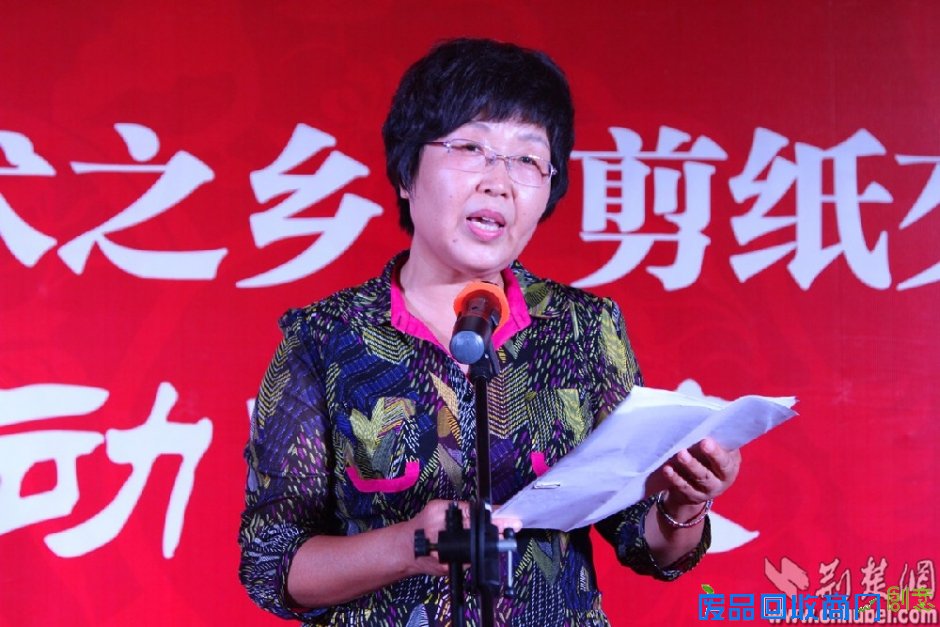 文化部公共文化司副司长周广莲宣布活动正式启动