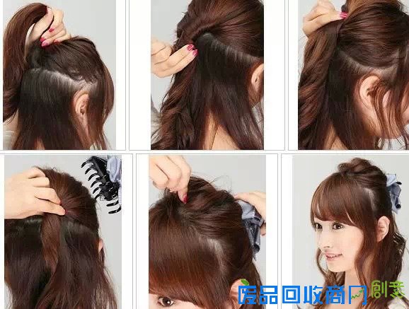 365天发型天天不重样，再手残的妞们都能学会的编发！