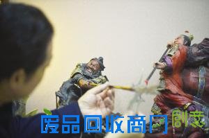 天津泥人王彩塑源于庙宇彩塑 传承3代有百年历史