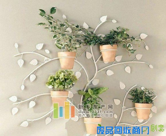 家居布置小帮手 创意花架也能带来大魅力！