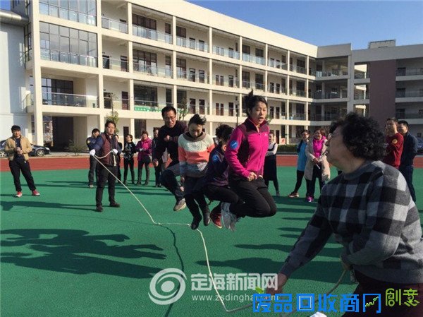 定海区第三届老体工作者趣味运动会举行