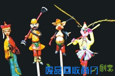 鹿邑七旬老人李世明和他的面塑（组图）