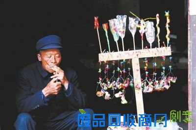 鹿邑七旬老人李世明和他的面塑（组图）