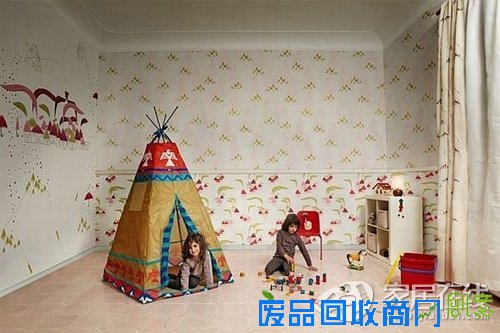 手工达人的DIY墙纸 美丽家居需自己动手