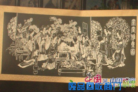 中国工艺美术家冯哲衡水文化讲堂谈剪纸艺术