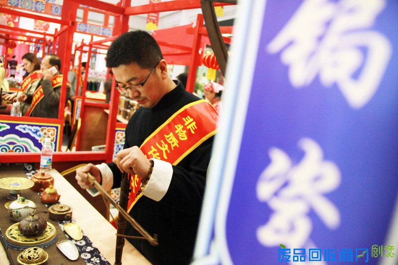 美丽非遗迎新年 威海举行非物质文化遗产精品展