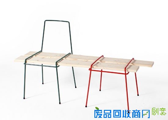  圆凳与长椅的创意