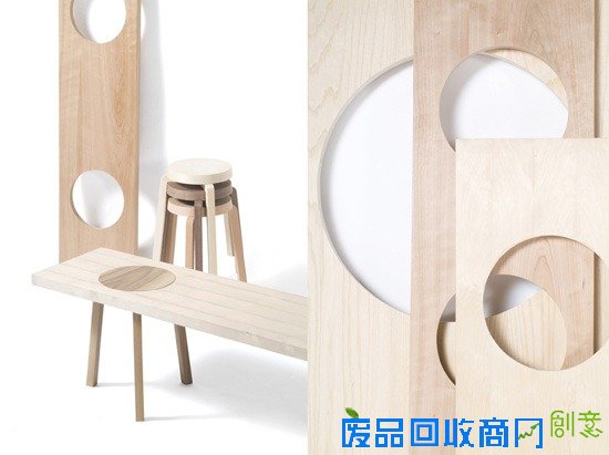  圆凳与长椅的创意